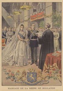 Ægteskab med Dronningen af Holland af French School